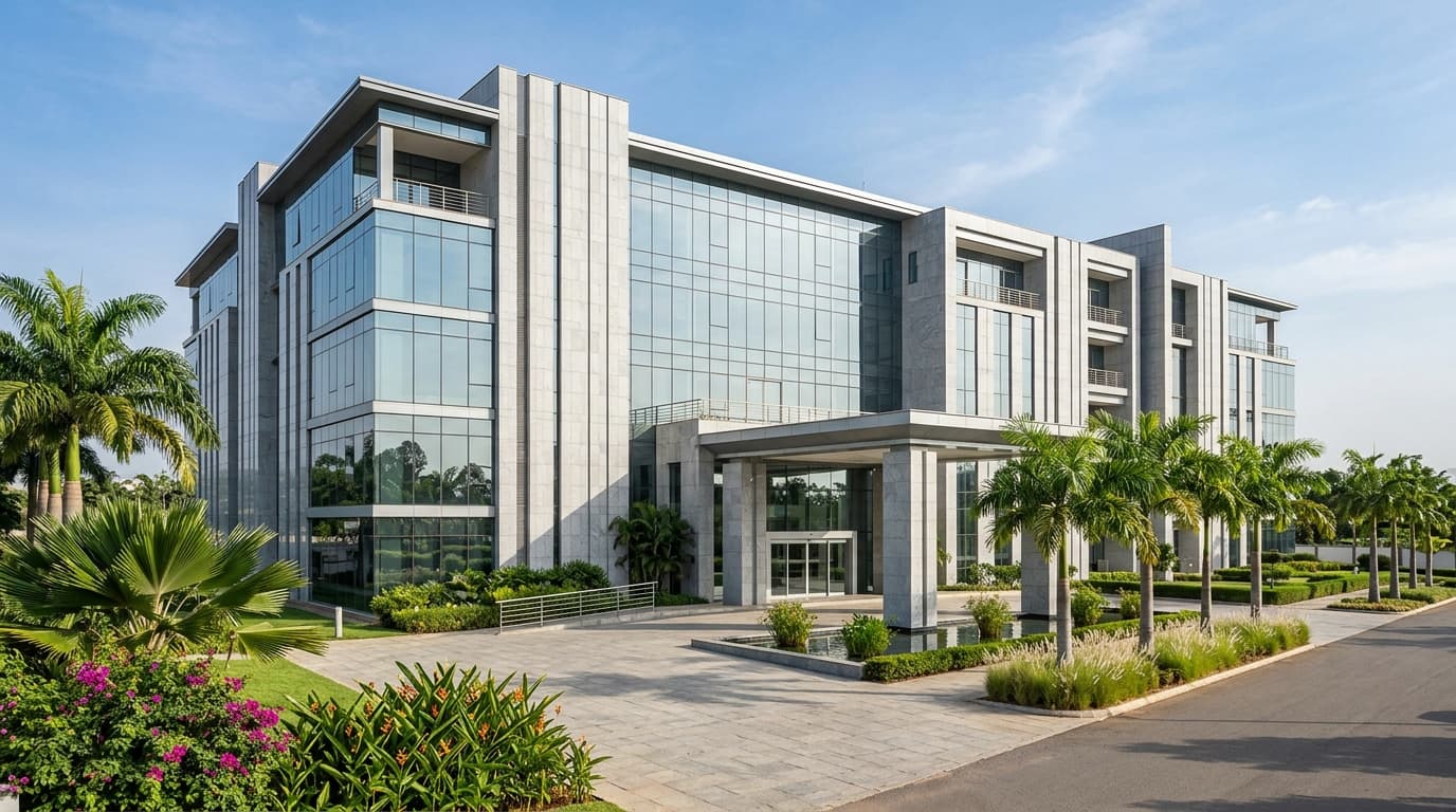Hewelt Systems corporate building and engineering offices in Abuja
